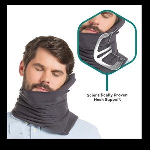TRTL Neck Support AND Face Covering / GREY